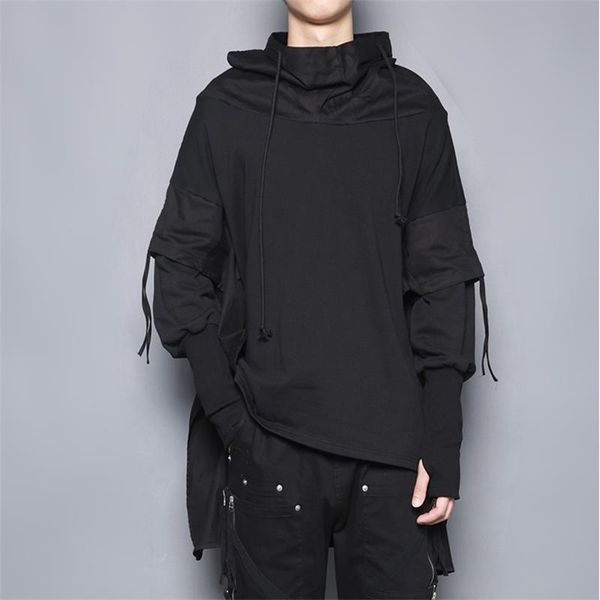 men's hoodies sweatshirts men's long sleeved sweater personality black personality deconstruction suture street trend hooded loose
men's hoodies sweatshirts men's long sleeved sweater personality black personality deconstruction suture street trend hooded loose