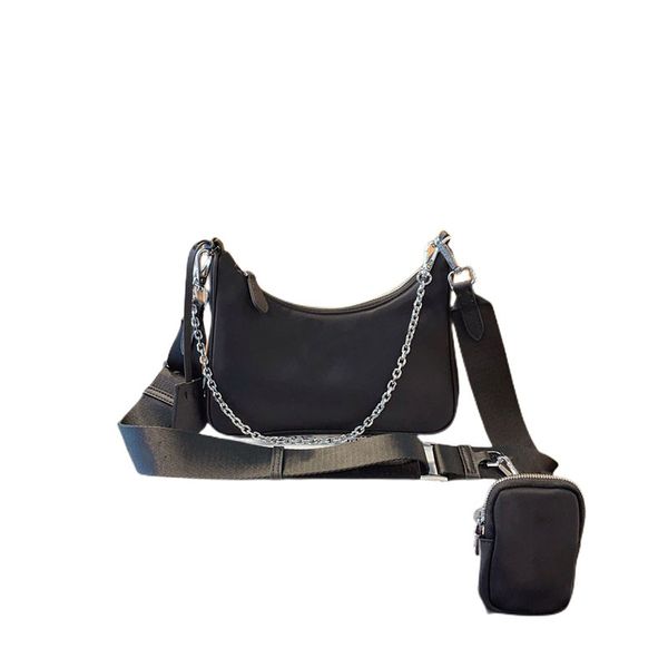 classic designer nylon bag women luxurys crossbody shoulder bags 2000 2005 3pcs chest black zippe canvas belts chain wallets underarm cleo r
classic designer nylon bag women luxurys crossbody shoulder bags 2000 2005 3pcs chest black zippe canvas belts chain wallets underarm cleo r