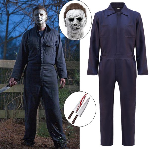 theme costume michael myers cosplay jumpsuits man bleach halloween costume outfits bodysuit mask knife halloween carnival suit clothing 2308, Black;red
theme costume michael myers cosplay jumpsuits man bleach halloween costume outfits bodysuit mask knife halloween carnival suit clothing 2308, Black;red