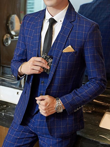 mens suits blazers blazer vest pants groom wedding dress stage party suit three piece set and two casual business classic plaid suit 230829, White;black
mens suits blazers blazer vest pants groom wedding dress stage party suit three piece set and two casual business classic plaid suit 230829, White;black