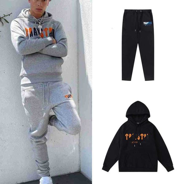 2023 clothing mens sweatshirts tracksuits hoodies trapstar street trend brand towel embroidery letter ins womens loose sports casual suit pl, Black
2023 clothing mens sweatshirts tracksuits hoodies trapstar street trend brand towel embroidery letter ins womens loose sports casual suit pl, Black