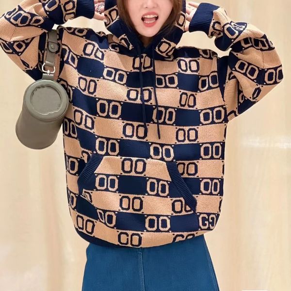 striped jacquard hooded sweaters womens designers full letters pullover long sleeve sweater loose hoodie #yd0189 knitwear autumn winter fash, White;black
striped jacquard hooded sweaters womens designers full letters pullover long sleeve sweater loose hoodie #yd0189 knitwear autumn winter fash, White;black