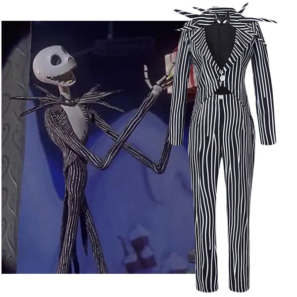 theme costume nightmares before christmas jack skelington sally cosplay costume striped pant outfit halloween party uniform 230829, Black;red
theme costume nightmares before christmas jack skelington sally cosplay costume striped pant outfit halloween party uniform 230829, Black;red