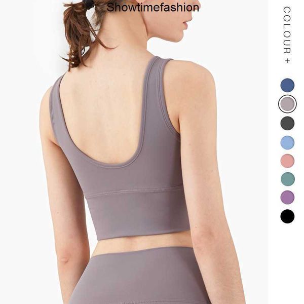 l-20 strength support shockproof gather yoga bra solid color gym fitness clothes women underwears fashion deep u vest sports tank, White
l-20 strength support shockproof gather yoga bra solid color gym fitness clothes women underwears fashion deep u vest sports tank, White