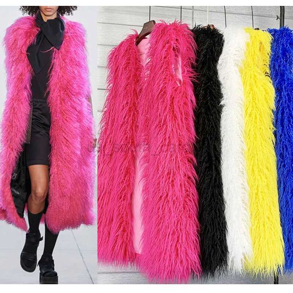 women's fur faux fur women mongolian sheep fur long vest colorful warm faux fur plus size plush coats female jacket autumn winter furry, Black
women's fur faux fur women mongolian sheep fur long vest colorful warm faux fur plus size plush coats female jacket autumn winter furry, Black