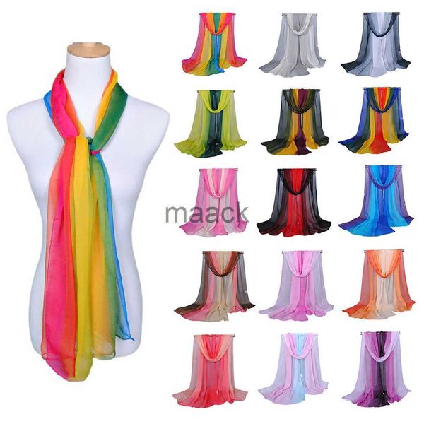 scarves trendy women gradient colours chiffon silk scarf ladies outdoor casual shawl rainbow beach towel girls neck decorative scarves hkd23, Blue;gray
scarves trendy women gradient colours chiffon silk scarf ladies outdoor casual shawl rainbow beach towel girls neck decorative scarves hkd23, Blue;gray