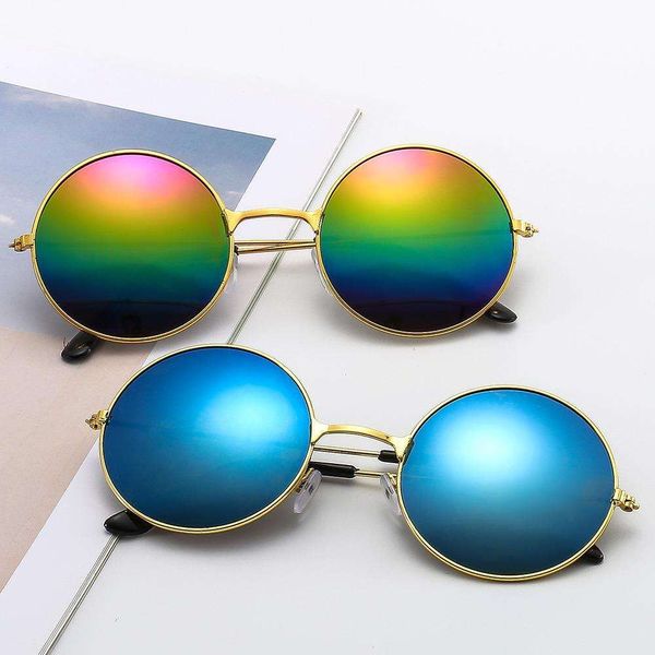 metal round frame sunglasses refurtive mens and womens glasses prince mirror plain light colorful reflective, White;black
metal round frame sunglasses refurtive mens and womens glasses prince mirror plain light colorful reflective, White;black