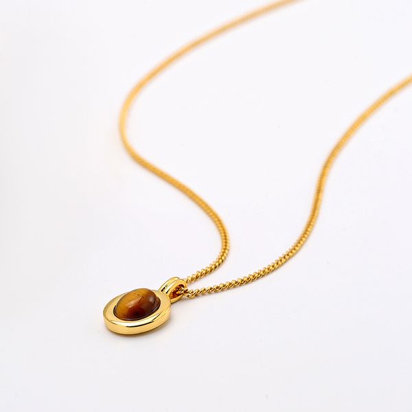 tiger eye stone necklace for women, versatile, simple, high grade, collar chain, korean version, in style, small and popular design, light l, Silver
tiger eye stone necklace for women, versatile, simple, high grade, collar chain, korean version, in style, small and popular design, light l, Silver