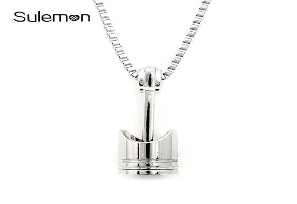mini engine piston pendant stainless steel necklace biker motorcycle enthusiast torque necklaces men punk rocking jewelry sn634217000, Silver
mini engine piston pendant stainless steel necklace biker motorcycle enthusiast torque necklaces men punk rocking jewelry sn634217000, Silver