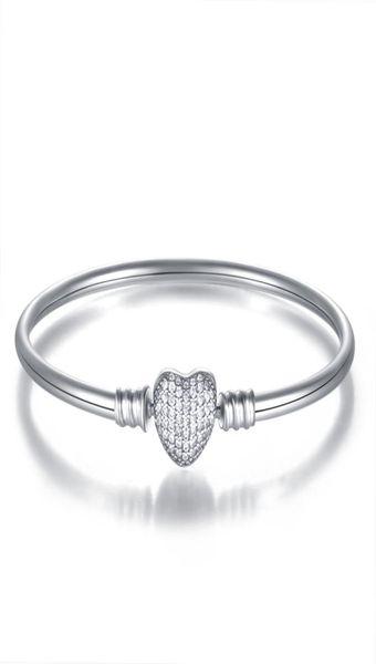 new authentic 925 sterling silver pave love heart crystal clasp clip basic bracelet bangle fit women diy pan beads charm jewelry8735675, Black
new authentic 925 sterling silver pave love heart crystal clasp clip basic bracelet bangle fit women diy pan beads charm jewelry8735675, Black