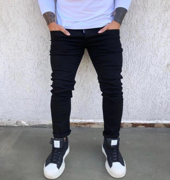 2018 ripped men skinny jeans streetwear hip hop stretch hole pants trouses elastic skinny slim fit denim trousers8699170, Blue
2018 ripped men skinny jeans streetwear hip hop stretch hole pants trouses elastic skinny slim fit denim trousers8699170, Blue
