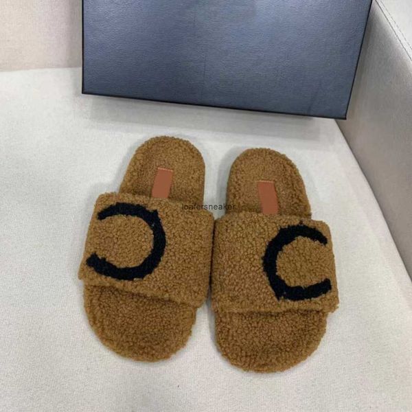 branded c women fur slippers casual flat slide chan and el wool sandal designer thick bottom womens furry plush slides apartment flat mules, Black
branded c women fur slippers casual flat slide chan and el wool sandal designer thick bottom womens furry plush slides apartment flat mules, Black