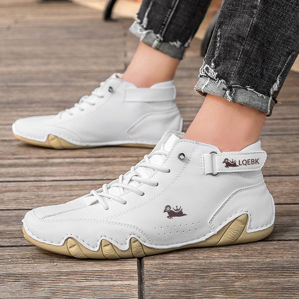 boots men trend leather ankle casual motorcycle winter flats shoes waterproof high sneakers luxury footwear 230829, Black
boots men trend leather ankle casual motorcycle winter flats shoes waterproof high sneakers luxury footwear 230829, Black