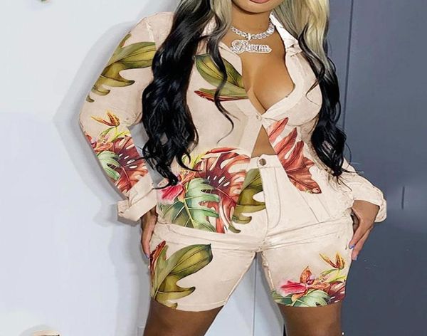 women039s tracksuits summer printed button shirt pocket design slim shorts suit women39s casual pink twopiece outer wear lo6118459, Gray
women039s tracksuits summer printed button shirt pocket design slim shorts suit women39s casual pink twopiece outer wear lo6118459, Gray