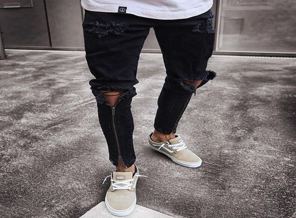 men039s jeans slimfit zipper ripped narrowleg pants trendy trousers tightfitting denim8742644, Blue
men039s jeans slimfit zipper ripped narrowleg pants trendy trousers tightfitting denim8742644, Blue