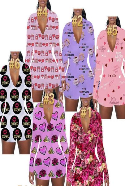 women jumpsuits designer 2021 pajamas international slim vneck letter pattern printed valentine day long sleeve short pants 7501349, Black;white
women jumpsuits designer 2021 pajamas international slim vneck letter pattern printed valentine day long sleeve short pants 7501349, Black;white
