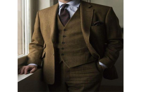 2020 new mens tweed suits notch lapel 3 pcs custome homme wedding groom brown business man tweed suits tailored made men suit9068713, White;black
2020 new mens tweed suits notch lapel 3 pcs custome homme wedding groom brown business man tweed suits tailored made men suit9068713, White;black
