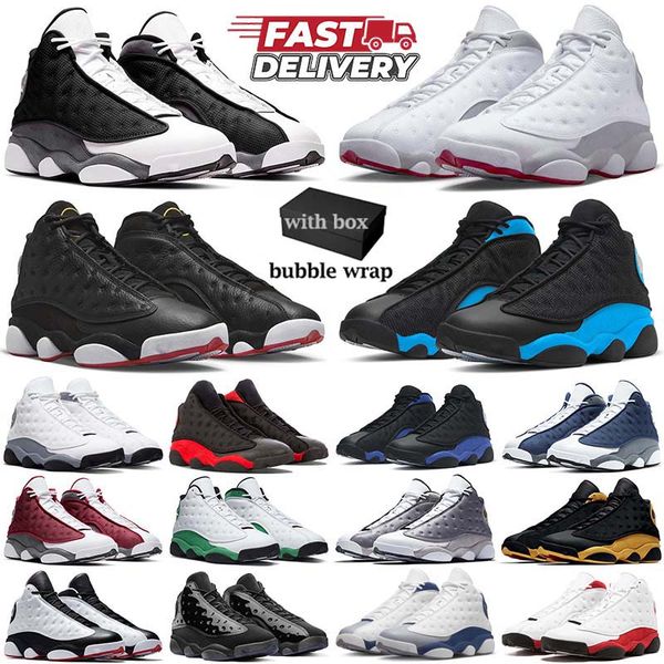 with box jumpman 13 basketball shoes for men 13s sneakers playoffs black flint university blue wolf grey playground bred court purple mens o
with box jumpman 13 basketball shoes for men 13s sneakers playoffs black flint university blue wolf grey playground bred court purple mens o