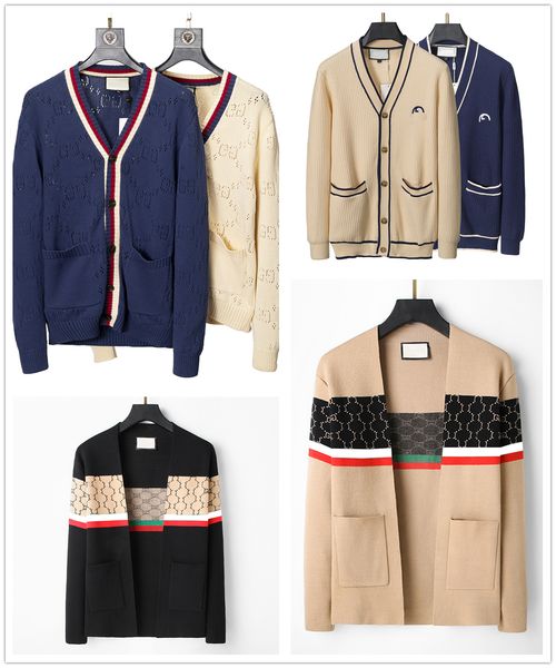 designer men's sweater check brand knitted cardigan luxury fashion casual business slim fit long classic luxury wool warm jumper style, White;black
designer men's sweater check brand knitted cardigan luxury fashion casual business slim fit long classic luxury wool warm jumper style, White;black