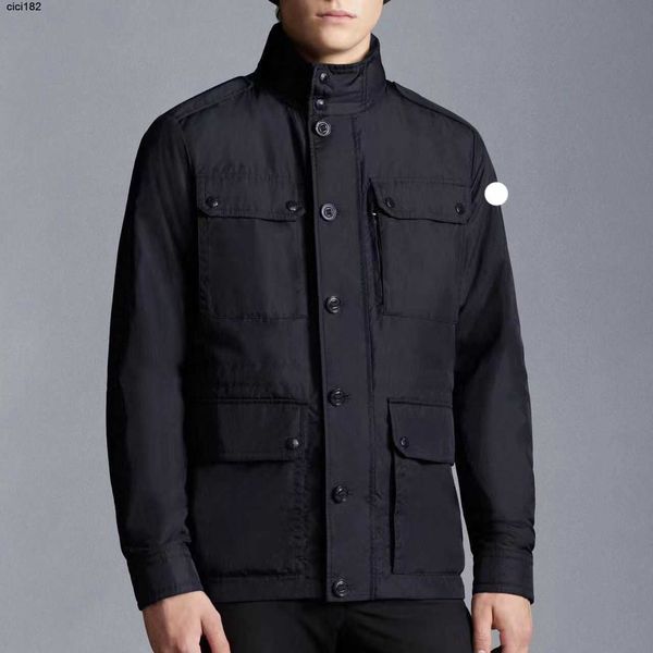 designer brand work jacket embroidered letter badge men's and women's windproof hidden cap multi-pocket, Black;brown
designer brand work jacket embroidered letter badge men's and women's windproof hidden cap multi-pocket, Black;brown