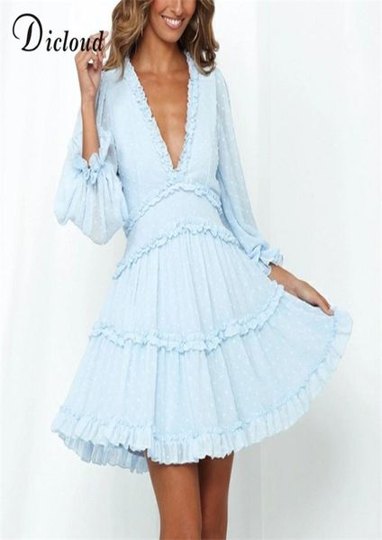 dicloud women polka dot dress baby blue autumn long sleeve clothes cutout back mini party dress fashion outfit ladies lj20095622908, Black;gray
dicloud women polka dot dress baby blue autumn long sleeve clothes cutout back mini party dress fashion outfit ladies lj20095622908, Black;gray