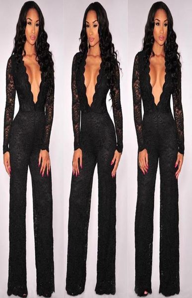 whole 2016 fashion deep vneck black clairvoyant bodycon jumpsuit long sleeve fulllength lace rompers womens jumpsuit c2306609, Black;white
whole 2016 fashion deep vneck black clairvoyant bodycon jumpsuit long sleeve fulllength lace rompers womens jumpsuit c2306609, Black;white