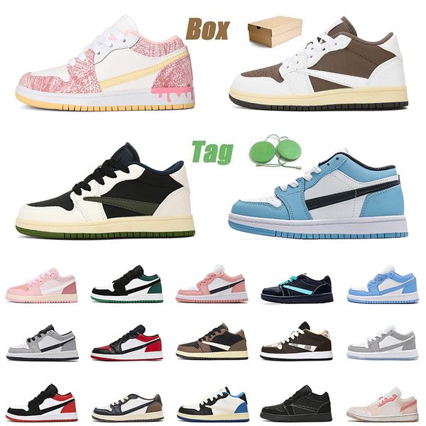 2024 og original baby kid 1s kids jumpman 1 designer shoes sneakers j1s reverse mocha olive black phantom wolf grey children loafers jogging
2024 og original baby kid 1s kids jumpman 1 designer shoes sneakers j1s reverse mocha olive black phantom wolf grey children loafers jogging