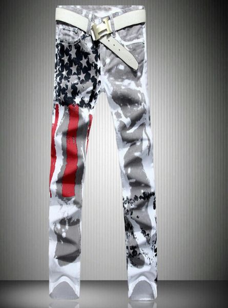 printed design jeans men american flag stars straight pants slim fit stretch trousers7214910, Blue
printed design jeans men american flag stars straight pants slim fit stretch trousers7214910, Blue