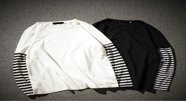 hip hop long sleeve tshirts men oneck striped patchwork t shirt men fashion casual comfortable t shirts spring autumn7860739, White;black
hip hop long sleeve tshirts men oneck striped patchwork t shirt men fashion casual comfortable t shirts spring autumn7860739, White;black