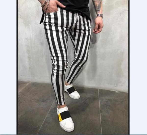 joggers with black white stripes for men casual pants fitness sportswear pencil bottoms skinny sweatpants trousers7056510
joggers with black white stripes for men casual pants fitness sportswear pencil bottoms skinny sweatpants trousers7056510