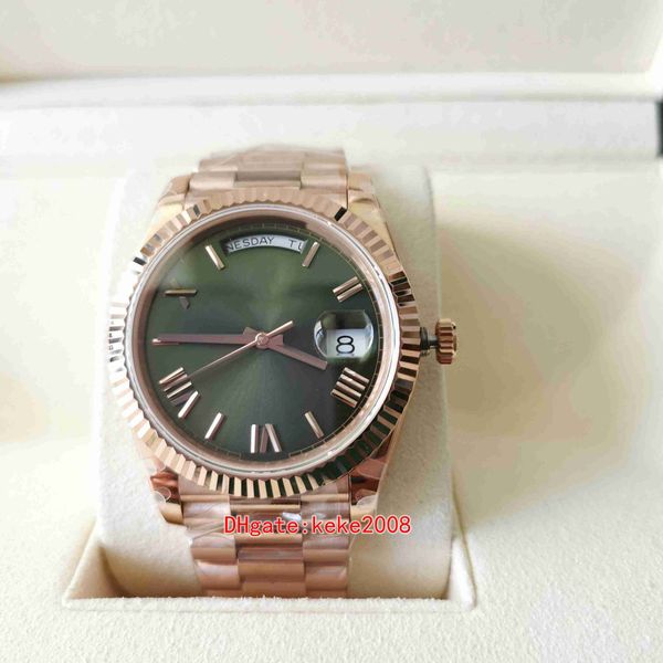 perfect quality bpf v3 men wristwatches 228235 40mm rose gold green roman dial blue luminescent 2813 movement automatic mechanical mens watc, Slivery;brown
perfect quality bpf v3 men wristwatches 228235 40mm rose gold green roman dial blue luminescent 2813 movement automatic mechanical mens watc, Slivery;brown