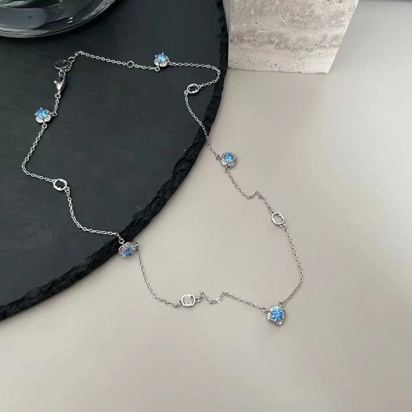 designer pendant necklace ggity chains retro beaded necklaces luxury jewelry women fashion accessories b40, Silver
designer pendant necklace ggity chains retro beaded necklaces luxury jewelry women fashion accessories b40, Silver