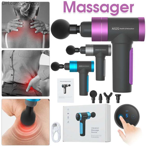5-speed adjustable massage gun professional electric lcd fascia deep muscle relax body massager guns for fitness pain relief q230830
5-speed adjustable massage gun professional electric lcd fascia deep muscle relax body massager guns for fitness pain relief q230830