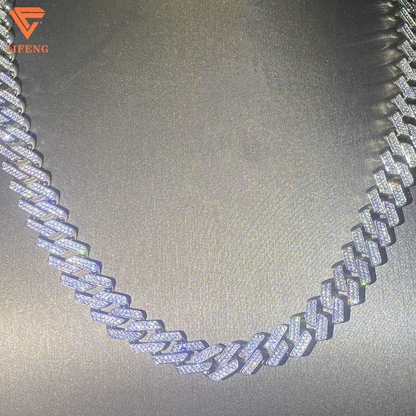 lifeng fashion jewelry factory moissanite cuban link chain 925 sterling silver ice custom hip hop jewelry necklace for men
lifeng fashion jewelry factory moissanite cuban link chain 925 sterling silver ice custom hip hop jewelry necklace for men