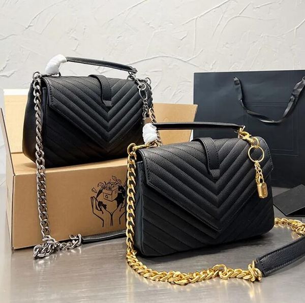 designer college quilted handbags women leather chain locks shoulder bag luxury purse crossbody woman totes fashion lady cowhide clutch mess
designer college quilted handbags women leather chain locks shoulder bag luxury purse crossbody woman totes fashion lady cowhide clutch mess