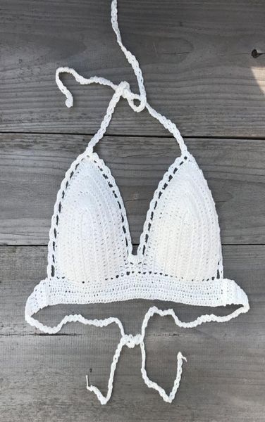 boho clothing handmade crochet bikini swimming beach trikini 0044074532, White;black
boho clothing handmade crochet bikini swimming beach trikini 0044074532, White;black