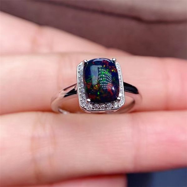 wedding rings natural black opal ring real 925 sterling silver fine jewelry 6x8mm size gemstone good colorful fire secret birthstone 230830, Slivery;golden
wedding rings natural black opal ring real 925 sterling silver fine jewelry 6x8mm size gemstone good colorful fire secret birthstone 230830, Slivery;golden