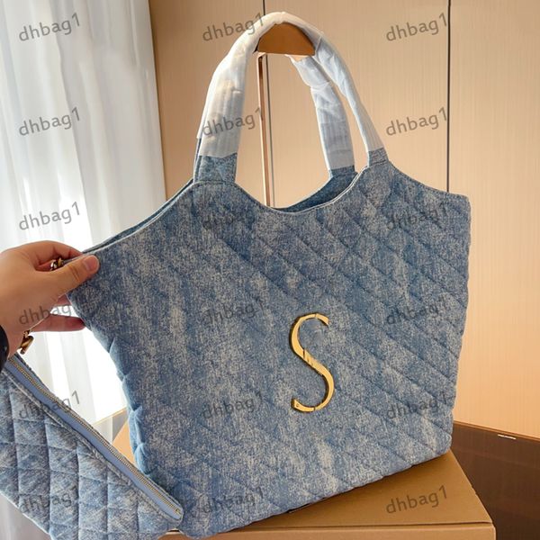 classic womens made old denim bag oversized 38x36cm shopping bag travel bag diamond plaid gold hardware metal luxury handbag underarm bag tw
classic womens made old denim bag oversized 38x36cm shopping bag travel bag diamond plaid gold hardware metal luxury handbag underarm bag tw