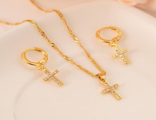 cz cross necklace earrings set gold color catholic religious wedding bridal jewelry set christmas birthday gift for women6310828, Golden;silver
cz cross necklace earrings set gold color catholic religious wedding bridal jewelry set christmas birthday gift for women6310828, Golden;silver