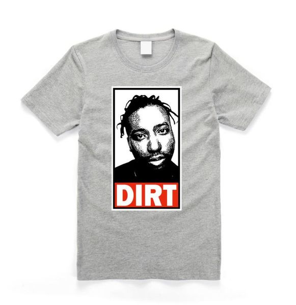 odb 039dirt039 wutang clan icon hip hop t shirt grey01237239227, White;black