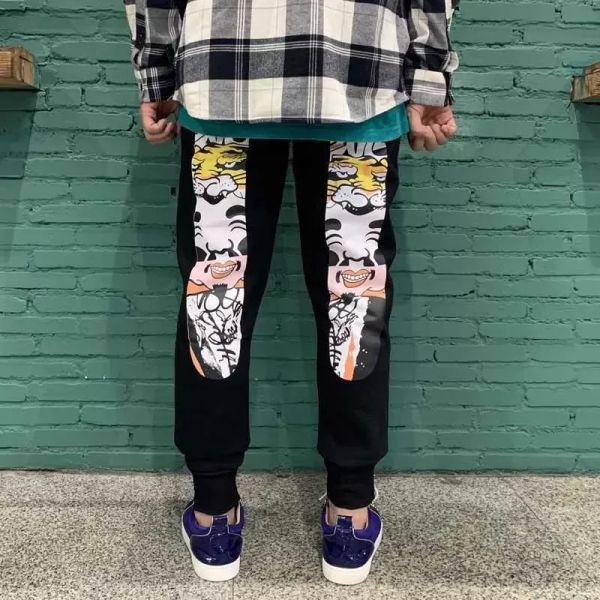 european and american designers summer thin star same jeans men's slim small straight patch hole beggar pants retro d9zm#, Black
european and american designers summer thin star same jeans men's slim small straight patch hole beggar pants retro d9zm#, Black