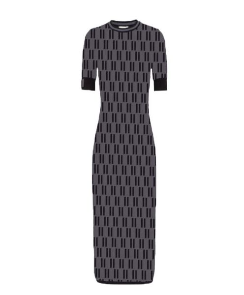 full letter womens knitted dresses designer summer casual party skirts fashion brand ladies slim dress 457133, Black;gray
full letter womens knitted dresses designer summer casual party skirts fashion brand ladies slim dress 457133, Black;gray