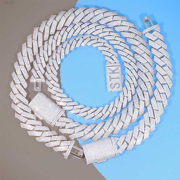 trendy 15mm 20mm real gold plating necklace 925 silver 3 row glaring moissanite hip hop men jewelry iced out cuban chain
trendy 15mm 20mm real gold plating necklace 925 silver 3 row glaring moissanite hip hop men jewelry iced out cuban chain