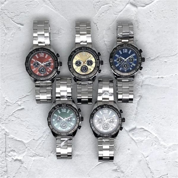 watches for mens business automatic date watch full stainless steel sports watch, Slivery;brown
watches for mens business automatic date watch full stainless steel sports watch, Slivery;brown