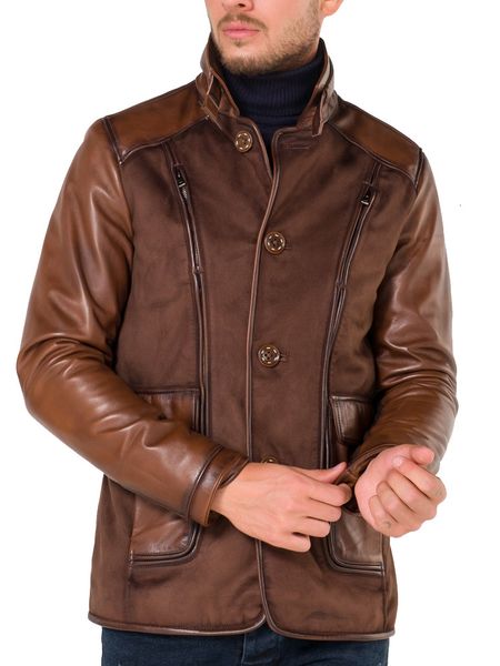 men's leather faux 2023 autumn and winter men original belted vertical collar suede detailed jacket casual daily jackets 230831, Black
men's leather faux 2023 autumn and winter men original belted vertical collar suede detailed jacket casual daily jackets 230831, Black