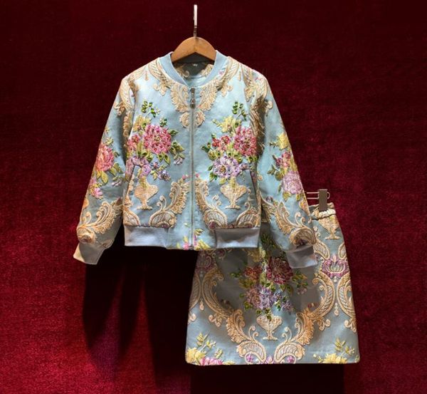 european and american women039s wear spring 2022 new longsleeved heavy beaded jacquard coat blue skirt fashion suits3999174, White
european and american women039s wear spring 2022 new longsleeved heavy beaded jacquard coat blue skirt fashion suits3999174, White
