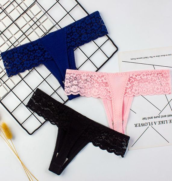 lace panties thong underwear low waist briefs breathable female string underpants lingerie will and sandy3970551, Black;pink
lace panties thong underwear low waist briefs breathable female string underpants lingerie will and sandy3970551, Black;pink