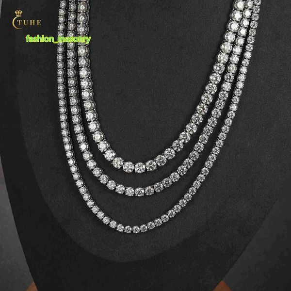 pass diamond tester iced out 3mm 4mm 5mm 925 sterling silver vvs moissanite diamond tennis chain necklace
pass diamond tester iced out 3mm 4mm 5mm 925 sterling silver vvs moissanite diamond tennis chain necklace