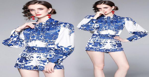 whole summer runway 2pcs womens ladies sets vintage floral tiger print collar long sleeve shirt blouse shorts tracksuits o9225496, White
whole summer runway 2pcs womens ladies sets vintage floral tiger print collar long sleeve shirt blouse shorts tracksuits o9225496, White