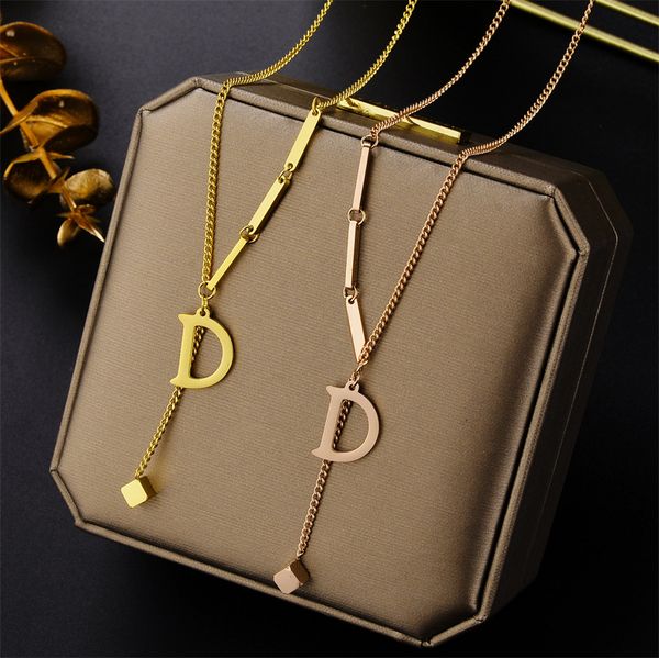 luxury fastness gold initial d pendant necklace ins style women necklace jewelry for gift, Silver
luxury fastness gold initial d pendant necklace ins style women necklace jewelry for gift, Silver